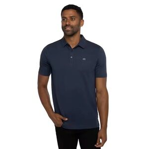 Travis Matthew navy polo shirt size medium 60% cotton